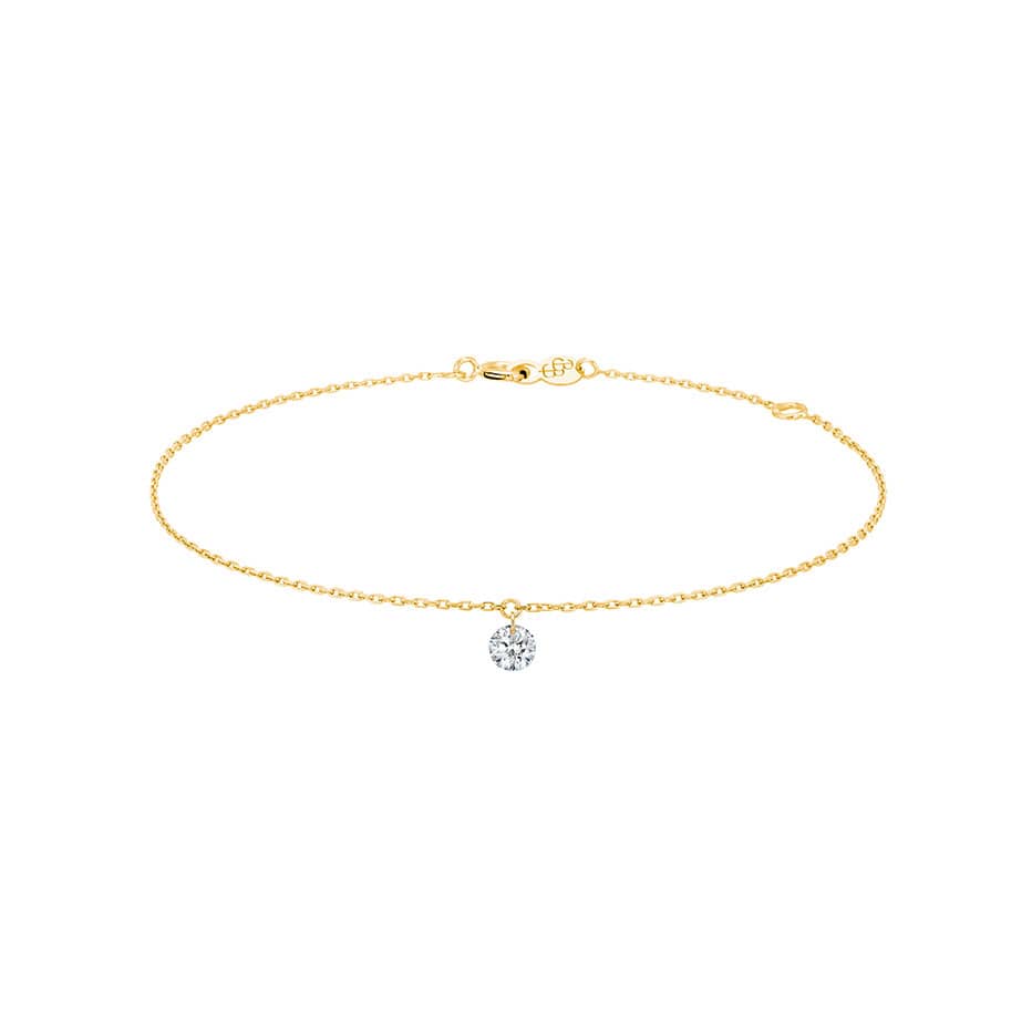 Bracelet 360° de la Brune & La Blonde or jaune et diamant