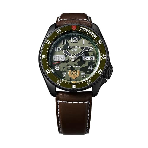 Montre GUILE <br><strong>Seiko x Street Fighter</strong>