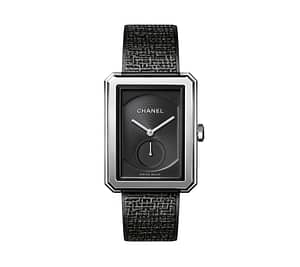 <strong>CHANEL <br></strong>Montre BOY·FRIEND Tweed Grand Modèle