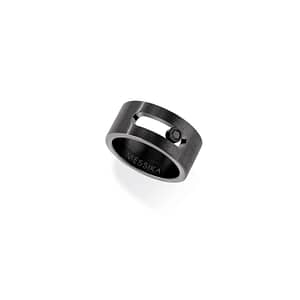 <strong>MESSIKA </strong><br>Bague Move Titanium Black