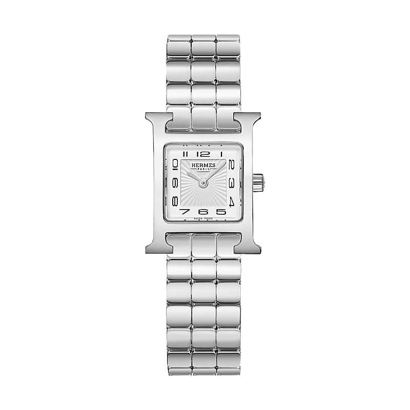 <strong>HERMÈS </strong><br>Montre Heure H 17.2×17.2mm